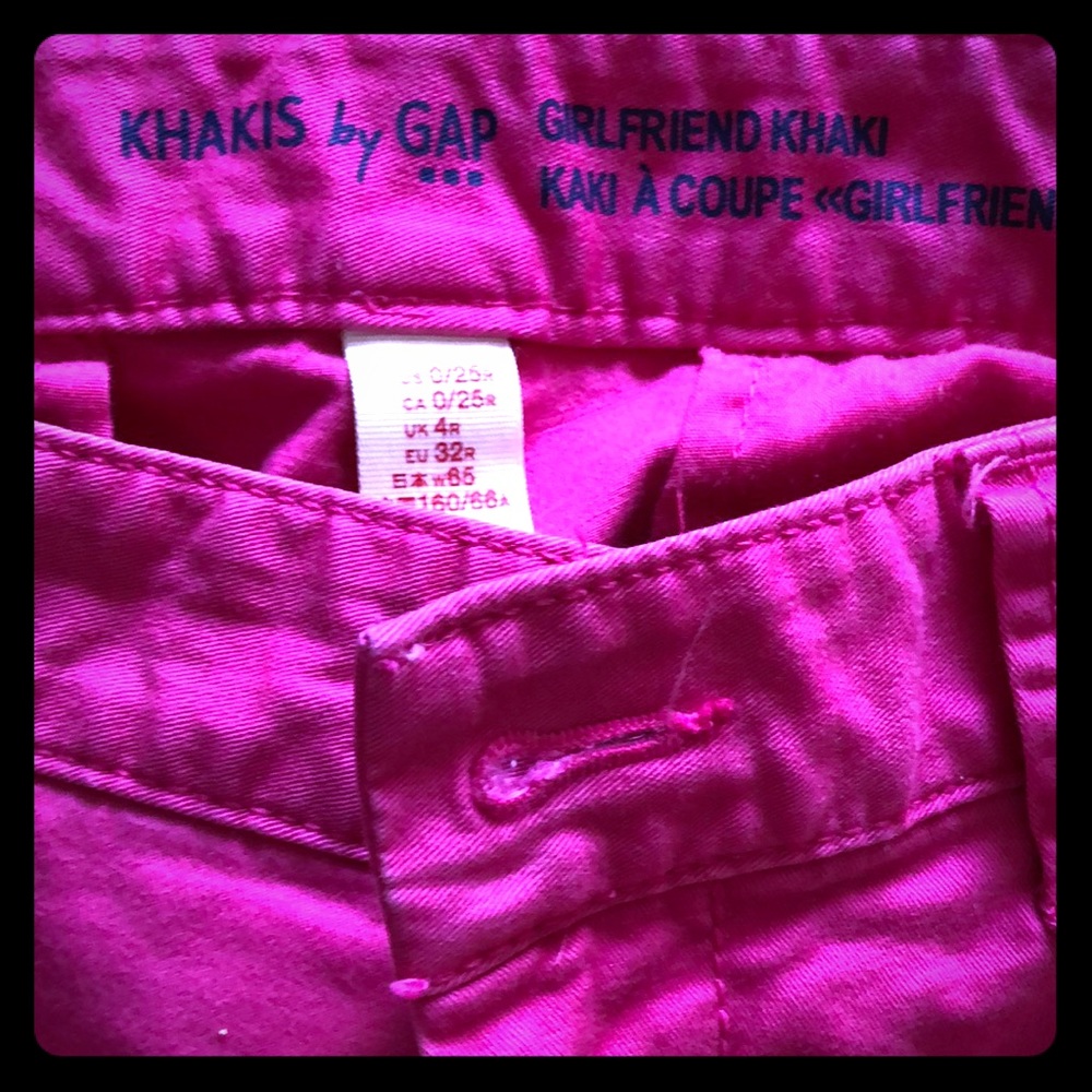 GAP KHAKIS Pink size 25